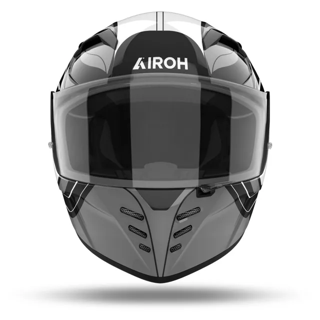Moto prilba AIROH CONNOR Dunk lesklá čierna