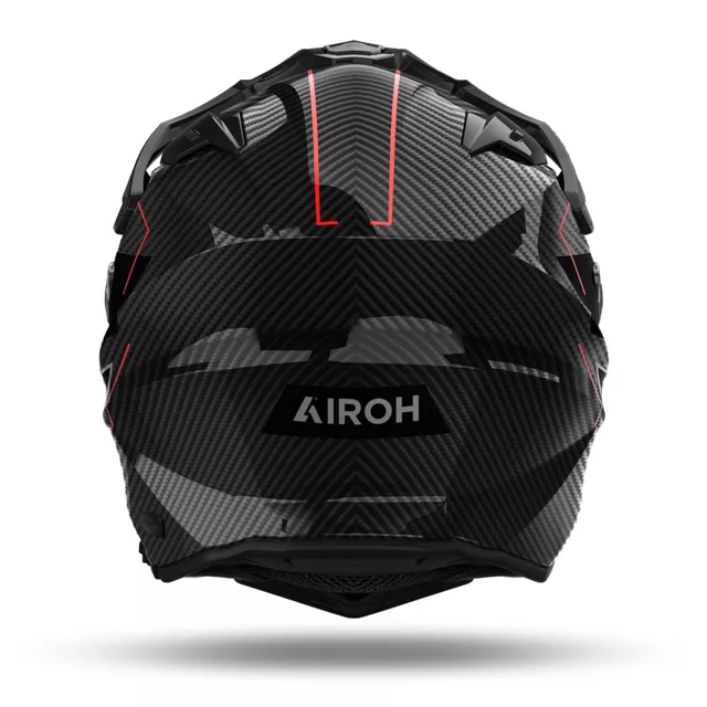 Moto prilba Airoh Commander 2 Carbon Stylish lesklá
