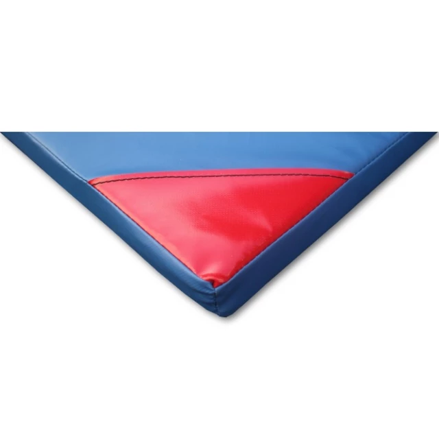 Protišmyková gymnastická žinenka inSPORTline Anskida T120 200x120x5 cm - čierno-modro-červená