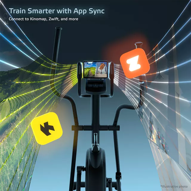 Eliptický trenažér inSPORTline ZenStride 200