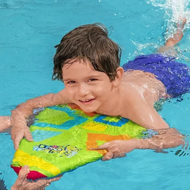 Detská plavecká doska Bestway Aquastar Swim Safe - zelená