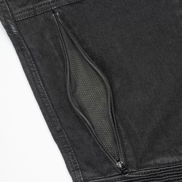 Pánske moto jeansy Ayrton 505 Black