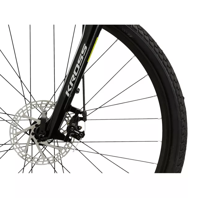 Pánsky crossový bicykel Kross EVADO 3.0 28" - model 2025 - oranžová/čierna/lesk