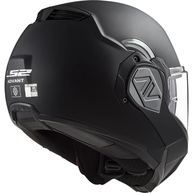 Preklápacia moto prilba LS2 FF906 Advant Solid Matt Black P/J