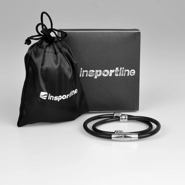 Magnetický náhrdelník inSPORTline Alkione - biela