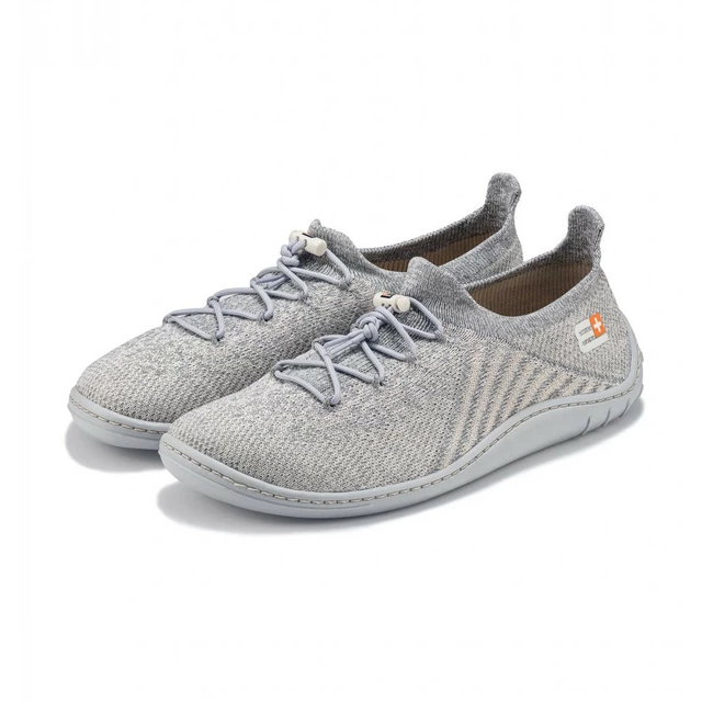 Dámske barefoot topánky Brubeck Merino - Black - Light Grey