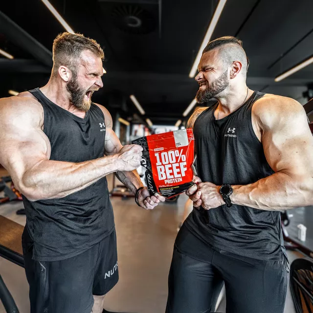 Hoväzia bielkovina Nutrend 100% Beef Protein 900g