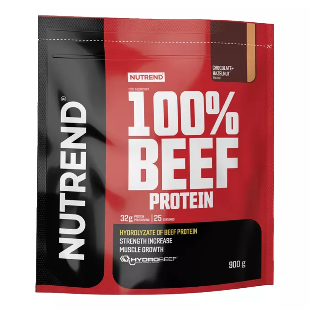 Hoväzia bielkovina Nutrend 100% Beef Protein 900g