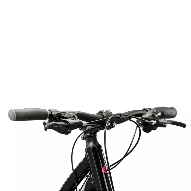 Dámsky crossový bicykel Kross Evado 2.0 28" Gen 007 - čierna / ružová / lesk