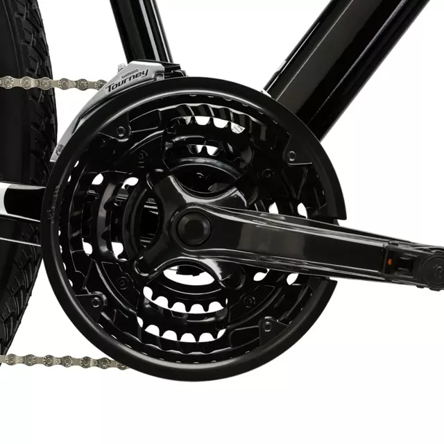 Dámsky crossový bicykel Kross Evado 2.0 28" Gen 007 - čierna / ružová / lesk