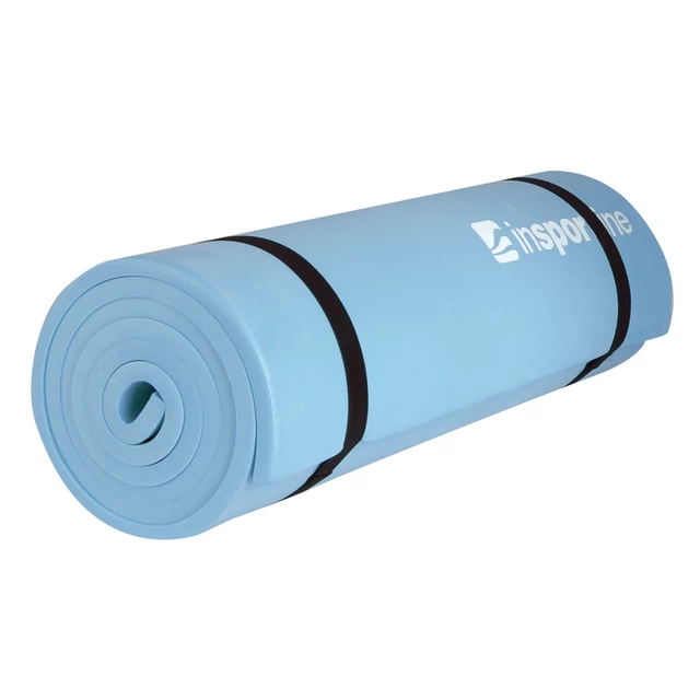 Karimatka inSPORTline EVA 180x50x1 cm - ružová - modrá
