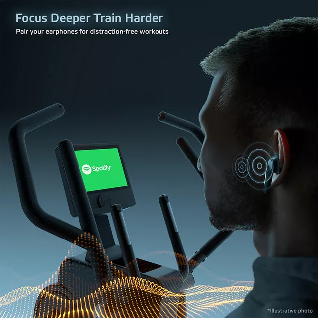 Eliptický trenažér inSPORTline ZenStride 1200