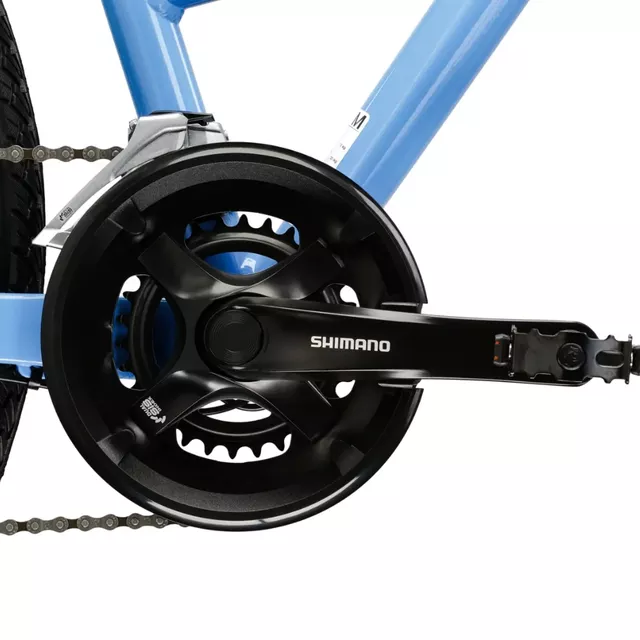 Dámsky crossový bicykel Kross Evado 3.0 28" Gen 007 - modrá / biela / lesk