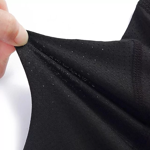 Dámske boxerky s gélovou vložkou inSPORTline Stradina - čierna