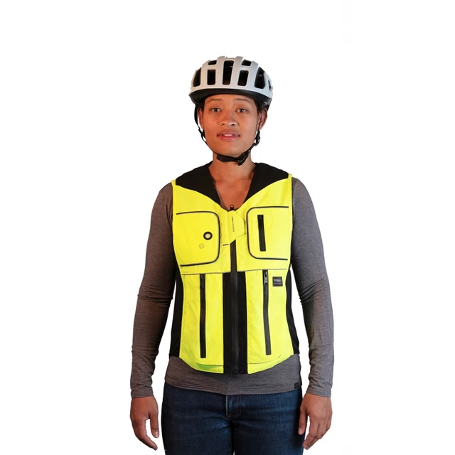 Airbagová vesta pre cyklistov Helite B'Safe - čierna