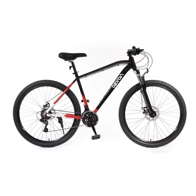 Horský bicykel Olpran CANIS 27,5" - tmavo červená/čierna - tmavo červená/čierna