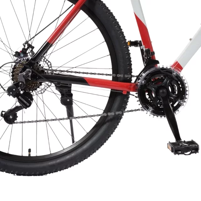 Horský bicykel Olpran CANIS 27,5" - tmavo červená/čierna
