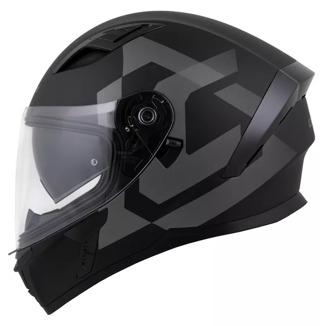 Moto prilba Cassida Orbit Grind čierna matná/šedá