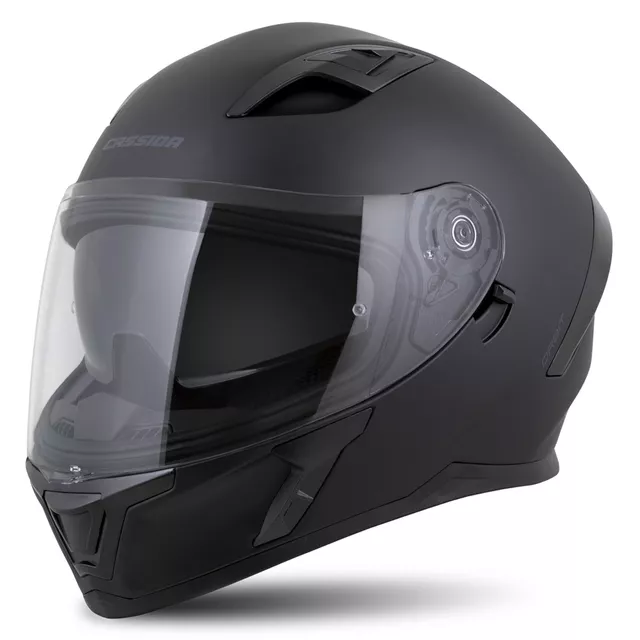 Moto prilba Cassida Orbit Solid čierna matná/čierna