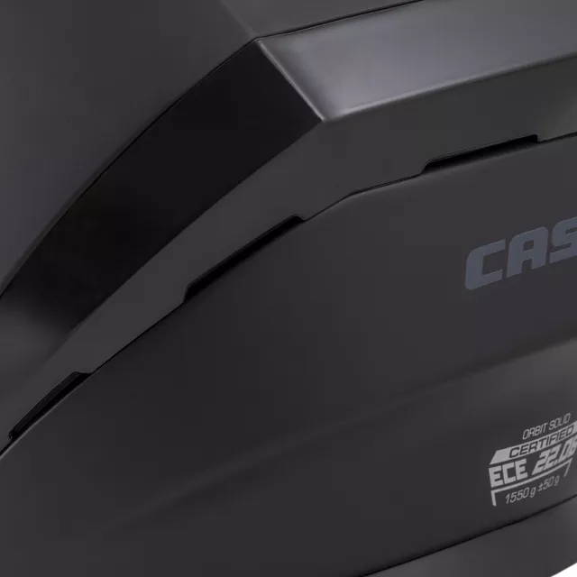 Moto prilba Cassida Orbit Solid čierna matná/čierna
