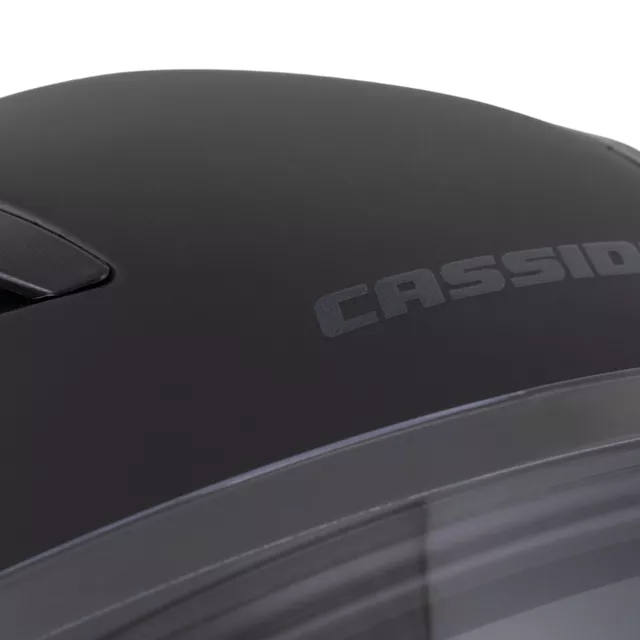 Moto prilba Cassida Orbit Solid čierna matná/čierna