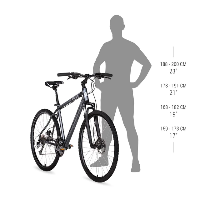 Pánsky crossový bicykel KELLYS CLIFF 30 28" - model 2019