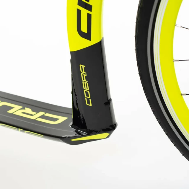 Kolobežka Crussis Cobra 4.2-1 čierno-žltá 26"/20"