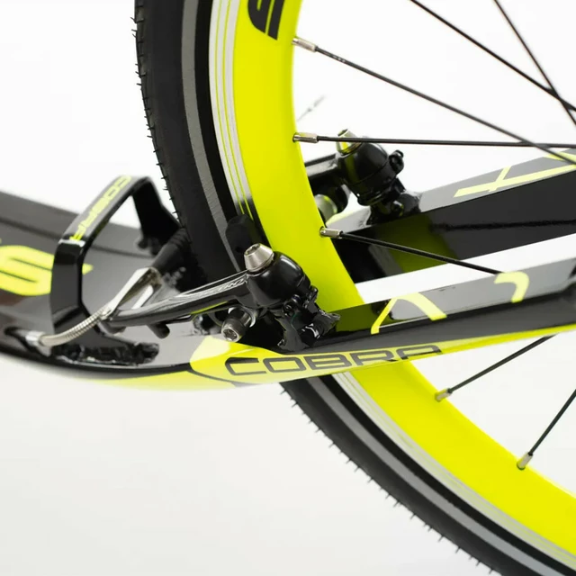 Kolobežka Crussis Cobra 4.2-1 čierno-žltá 26"/20"