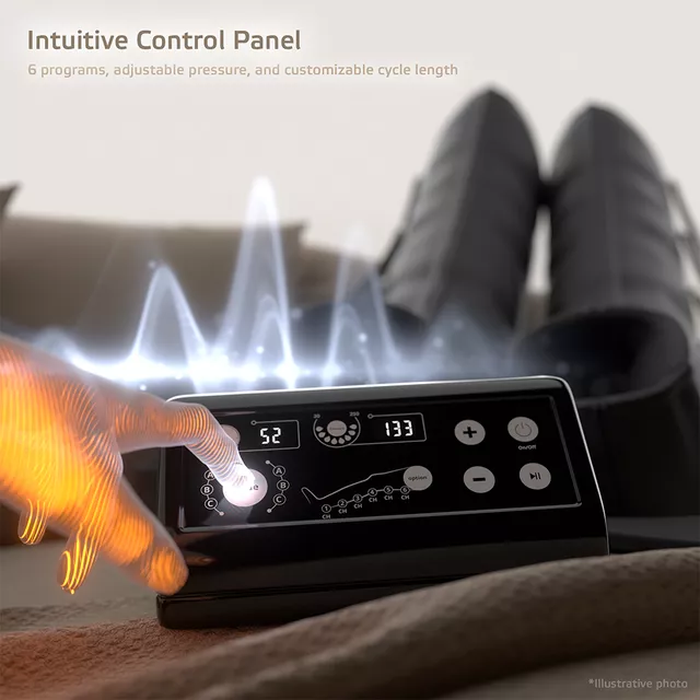 Kompresný masážny systém inSPORTline Compisimo s kompresnými nohavicami