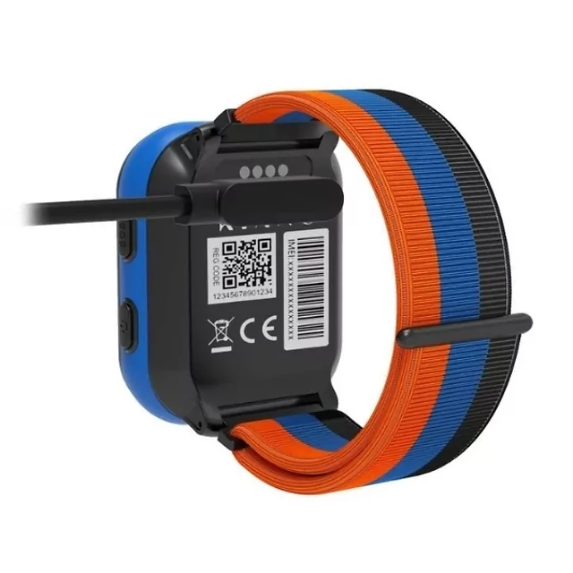 Detské inteligentné hodinky inSPORTline Cubbio - čierna