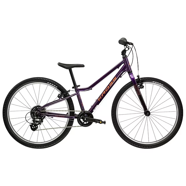 Detský bicykel Kross Liftie 24" - model 2026 - fialová/meď/lesk - fialová/meď/lesk