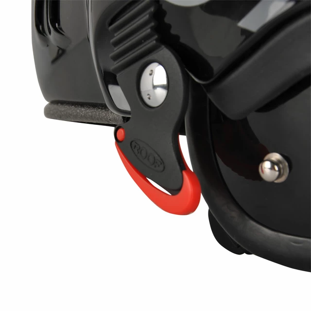 Preklápacia moto prilba Roof Boxer V8 Suzuka P/J - čierno-zelená