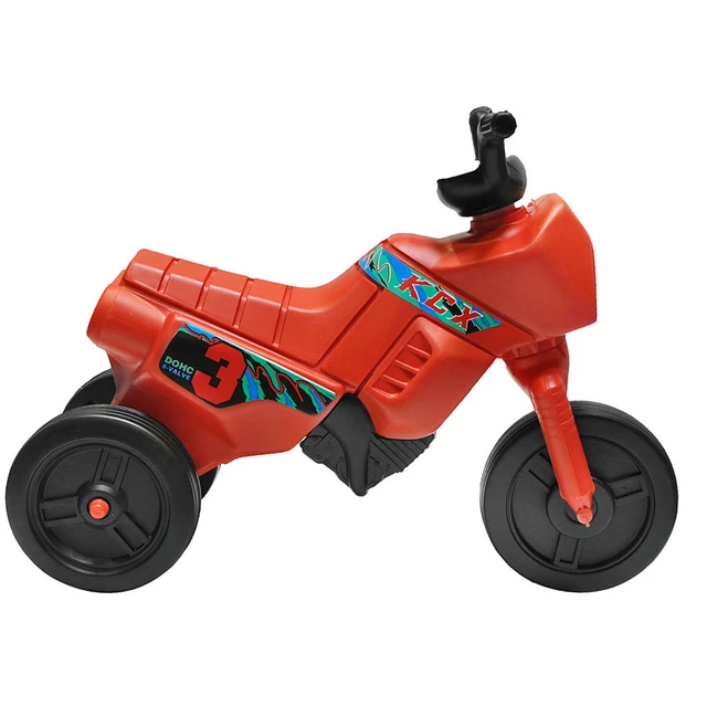 Odrážadlo Motorka Mini - modrá - červená