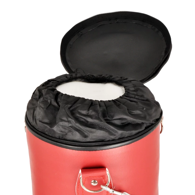Detský boxovací vak inSPORTline 23x55cm / 10kg - červená