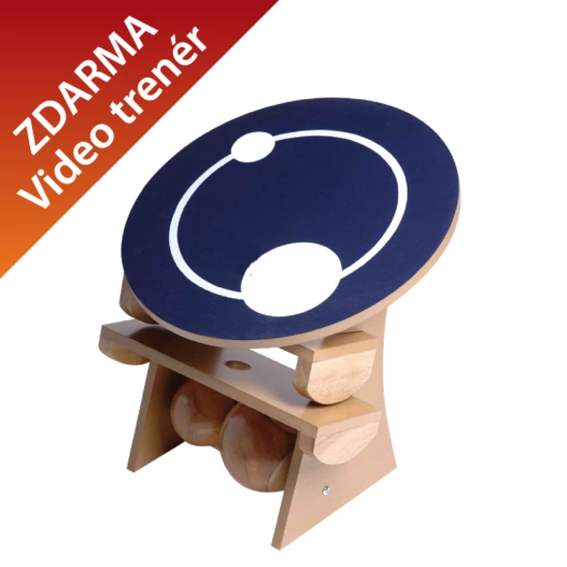 Drevená balančná podložka inSPORTline