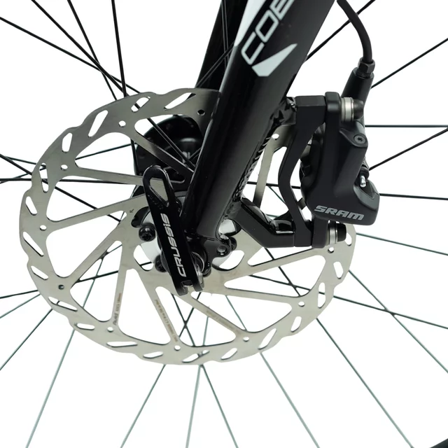 Kolobežka Crussis Cobra Sport 4.2-2 čierno-biela 26"/20"