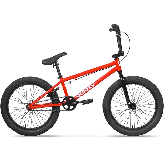 BMX bicykel Galaxy Early Bird 20" 8.0 - červená - červená