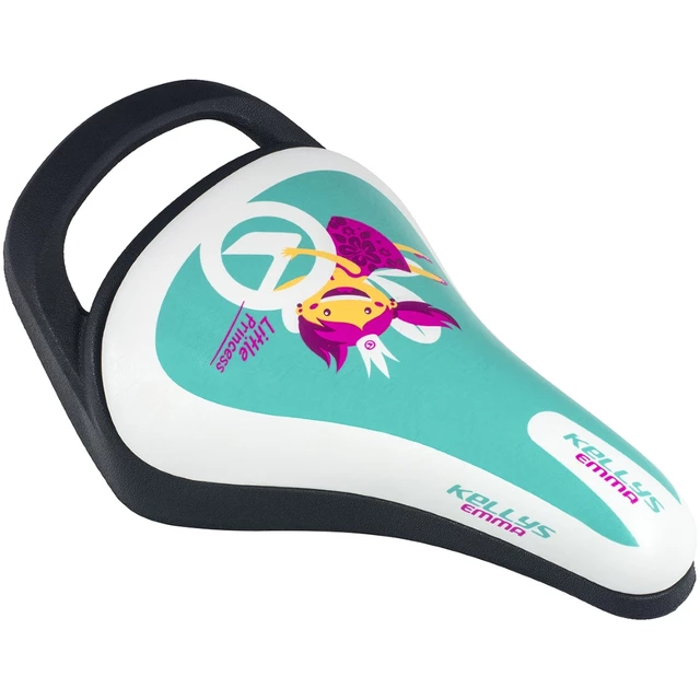 Detské sedlo Kellys Emma 018 - Purple - Turquoise