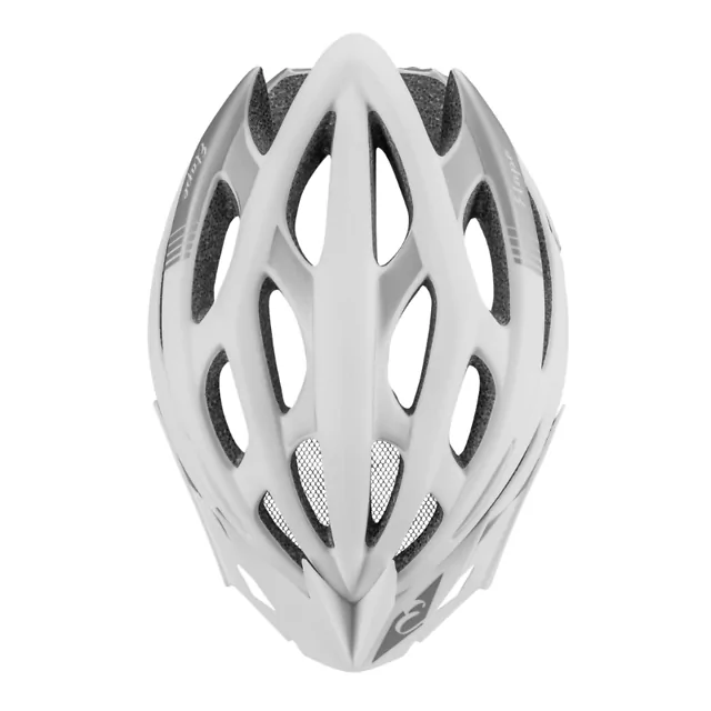 Cyklo prilba Etape Vesper - biela/šedá mat