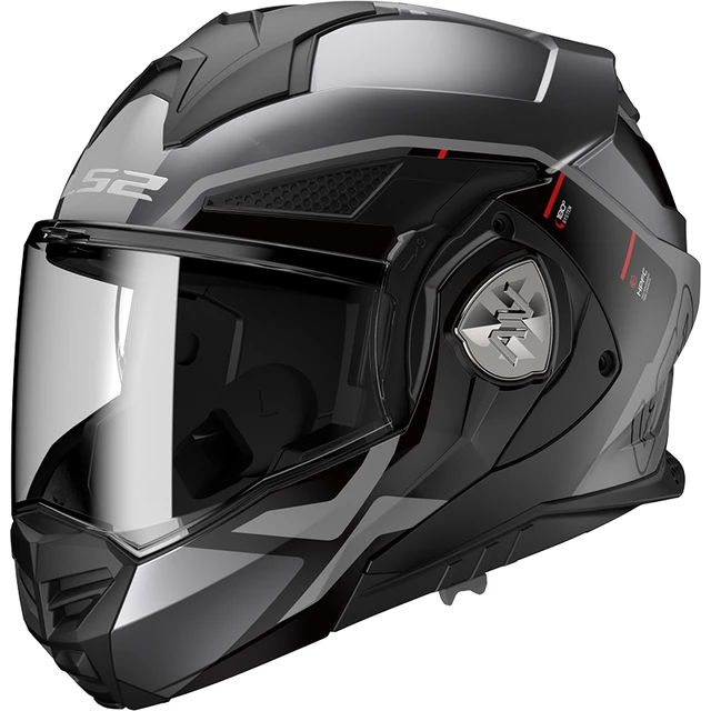 Preklápacia moto prilba LS2 FF901 Advant X Metryk Matt Titanium P/J