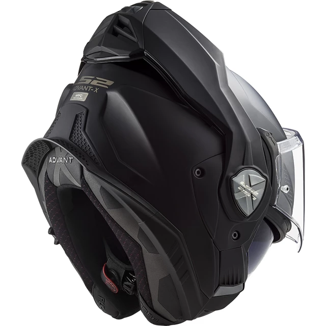 Preklápacia moto prilba LS2 FF901 Advant X Solid Matt Black P/J