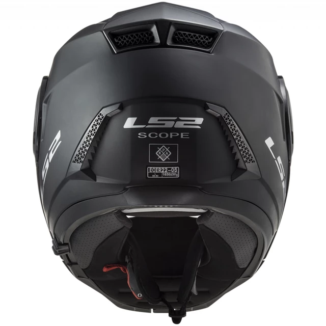 Výklopná moto prilba LS2 FF902 Scope Solid - White