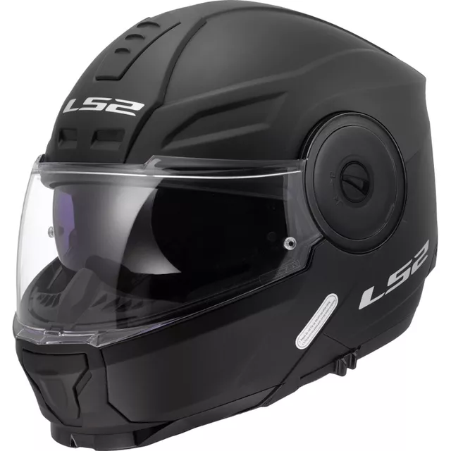 Výklopná moto prilba LS2 FF902 Scope II Solid Matt Black