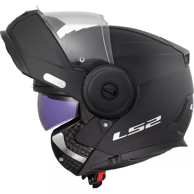 Výklopná moto prilba LS2 FF902 Scope II Solid Matt Black
