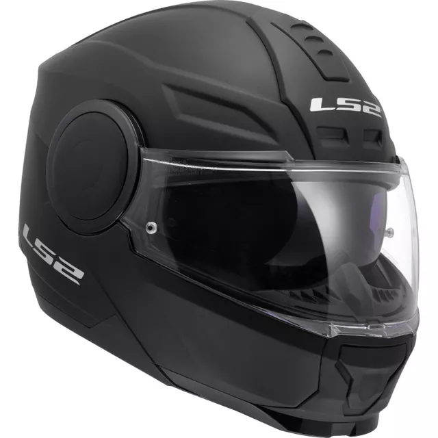Výklopná moto prilba LS2 FF902 Scope II Solid Matt Black