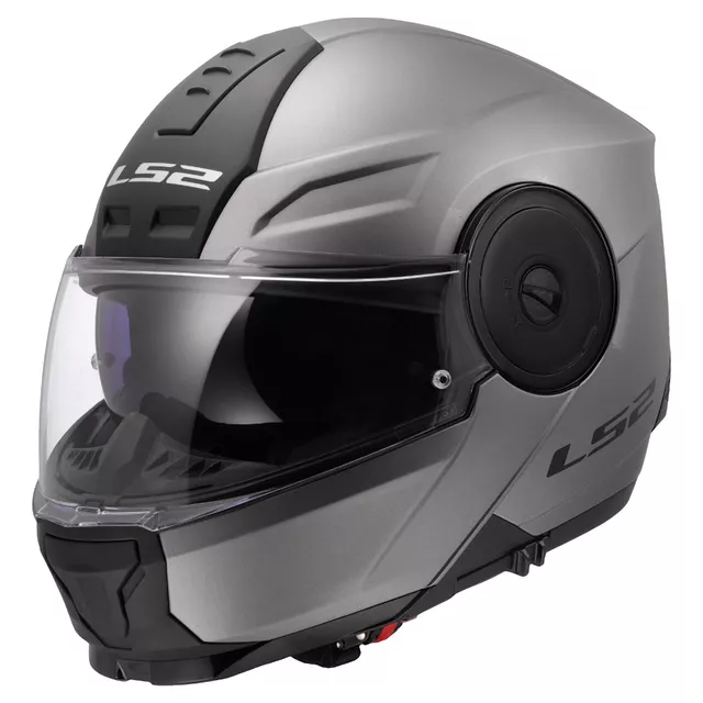 Výklopná moto prilba LS2 FF902 Scope II Solid Matt Titanium