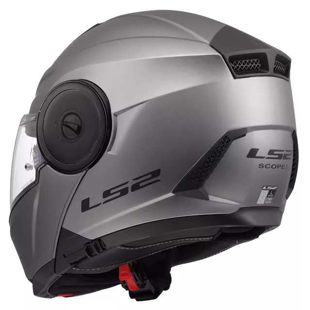 Výklopná moto prilba LS2 FF902 Scope II Solid Matt Titanium
