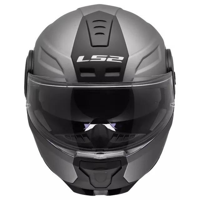 Výklopná moto prilba LS2 FF902 Scope II Solid Matt Titanium