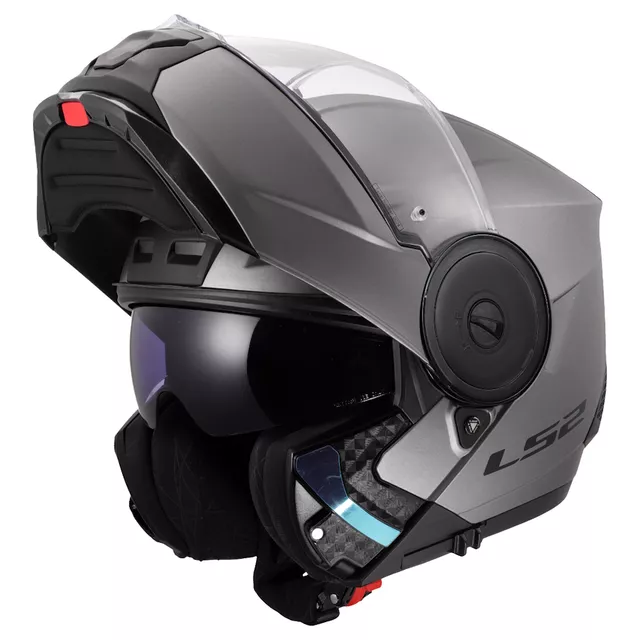 Výklopná moto prilba LS2 FF902 Scope II Solid Matt Titanium