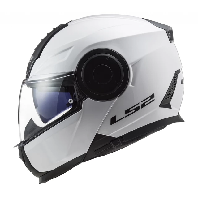 Výklopná moto prilba LS2 FF902 Scope Solid - White